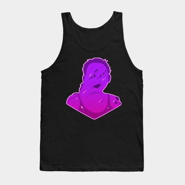 Hillbilly Purple Silhouette (Dead by Daylight) Tank Top by SWDesigns